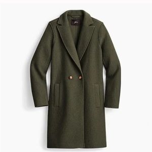 Boiled Wool Coat